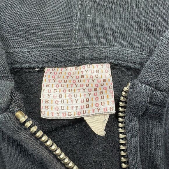 Ubiquity Records Luv N’ Haight Jazz R&B Soul Groove Afro Black Zip Hoodie Sz XL - Picture 4 of 7